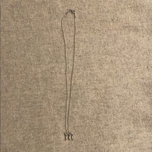 Tiffany Letter M Necklace